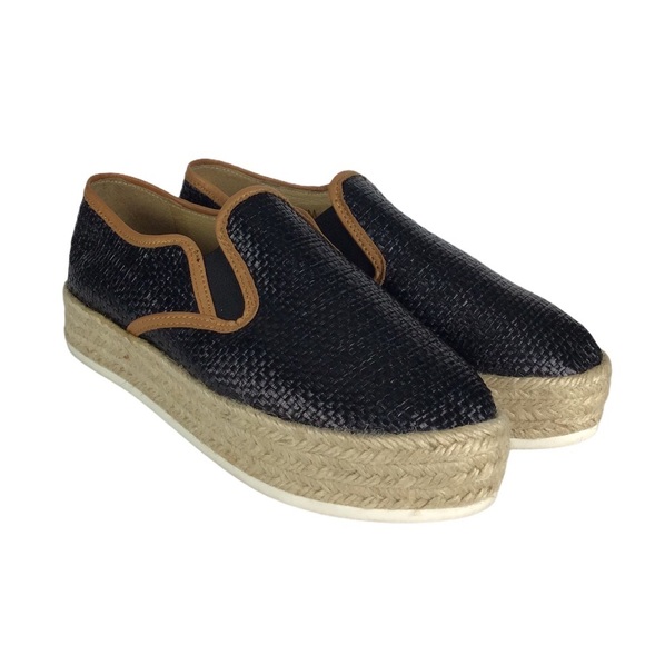 Matt Bernson Azure Espadrille Flat Wedge Size 7M - Picture 7 of 10